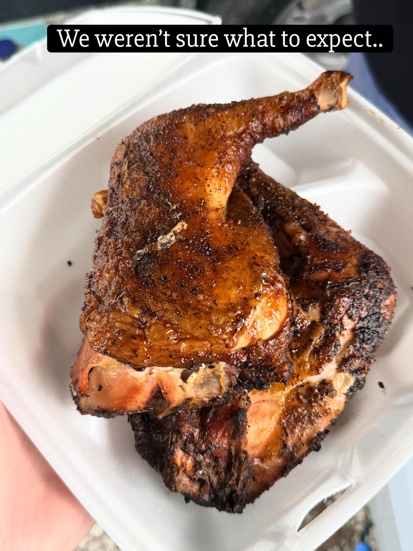 Smoked turkey leg